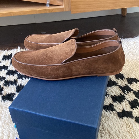Jack Erwin suede loafers main image 4